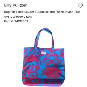 Lilly Pulitzer Nylon Tote
